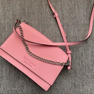 Pink chain kate spade crossbody